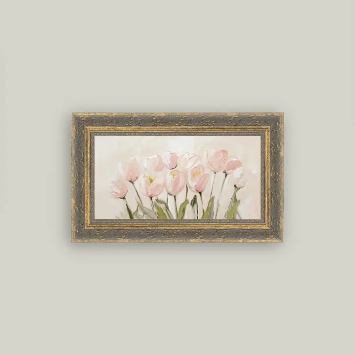Pink Tulips Art