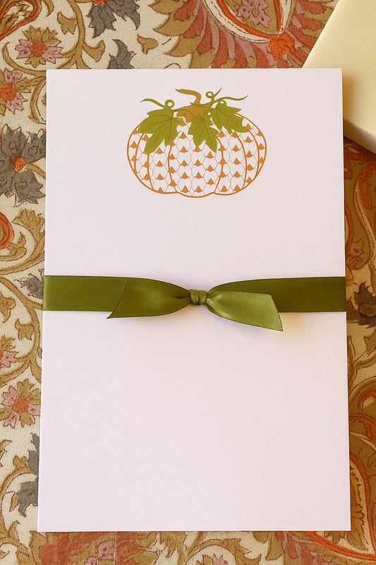 Pumpkin Notepad 5x8