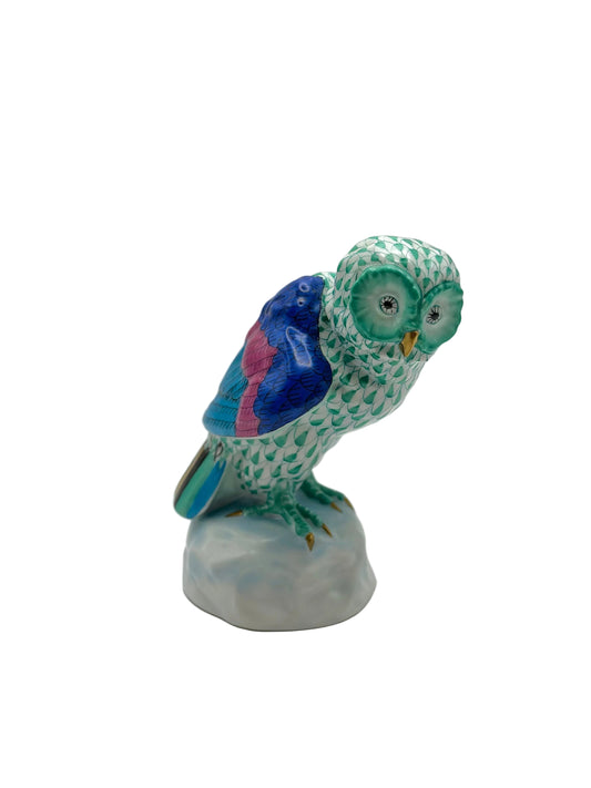 Owl Large Green