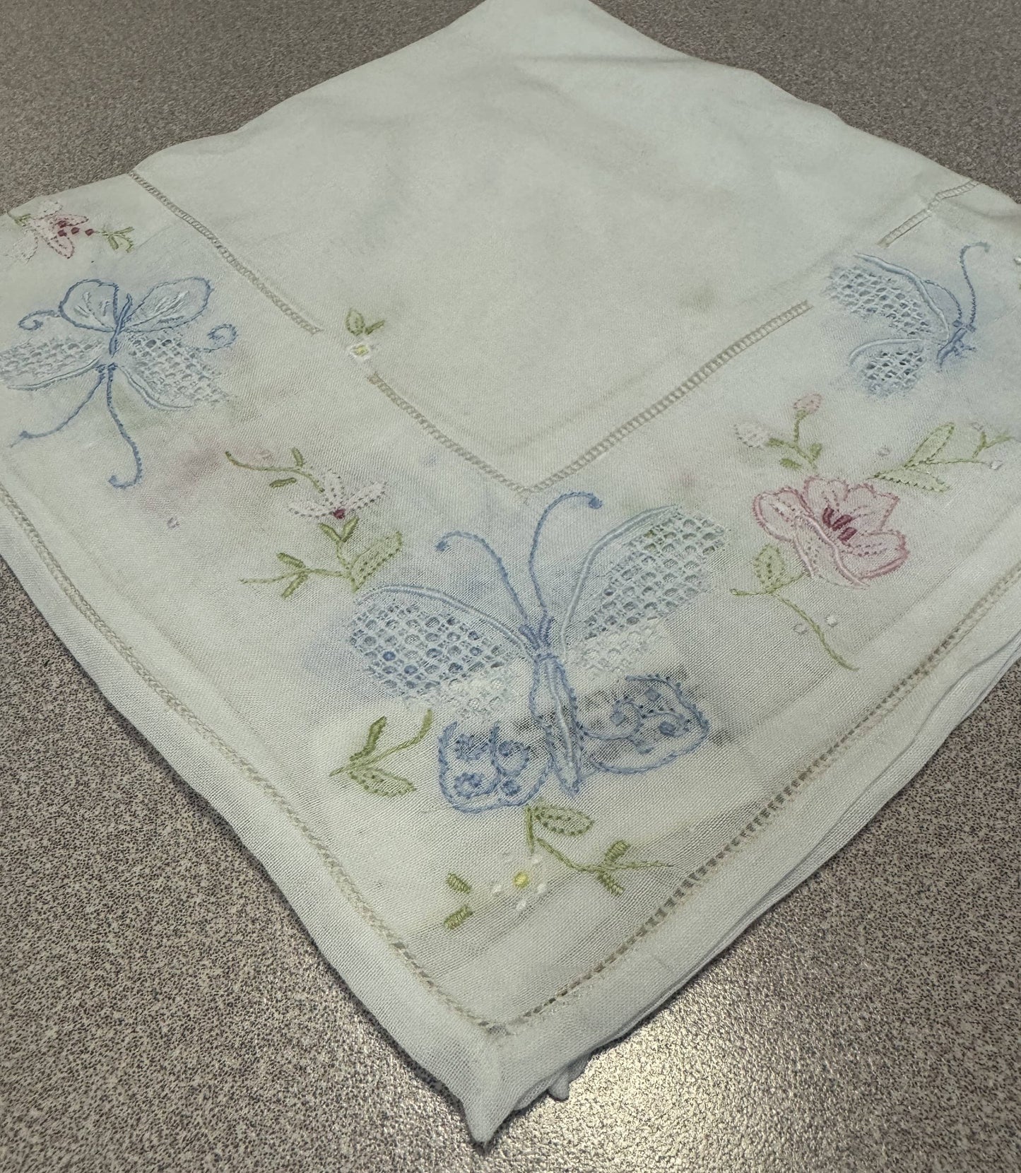 Love Is Like- Butterfly Handkerchief