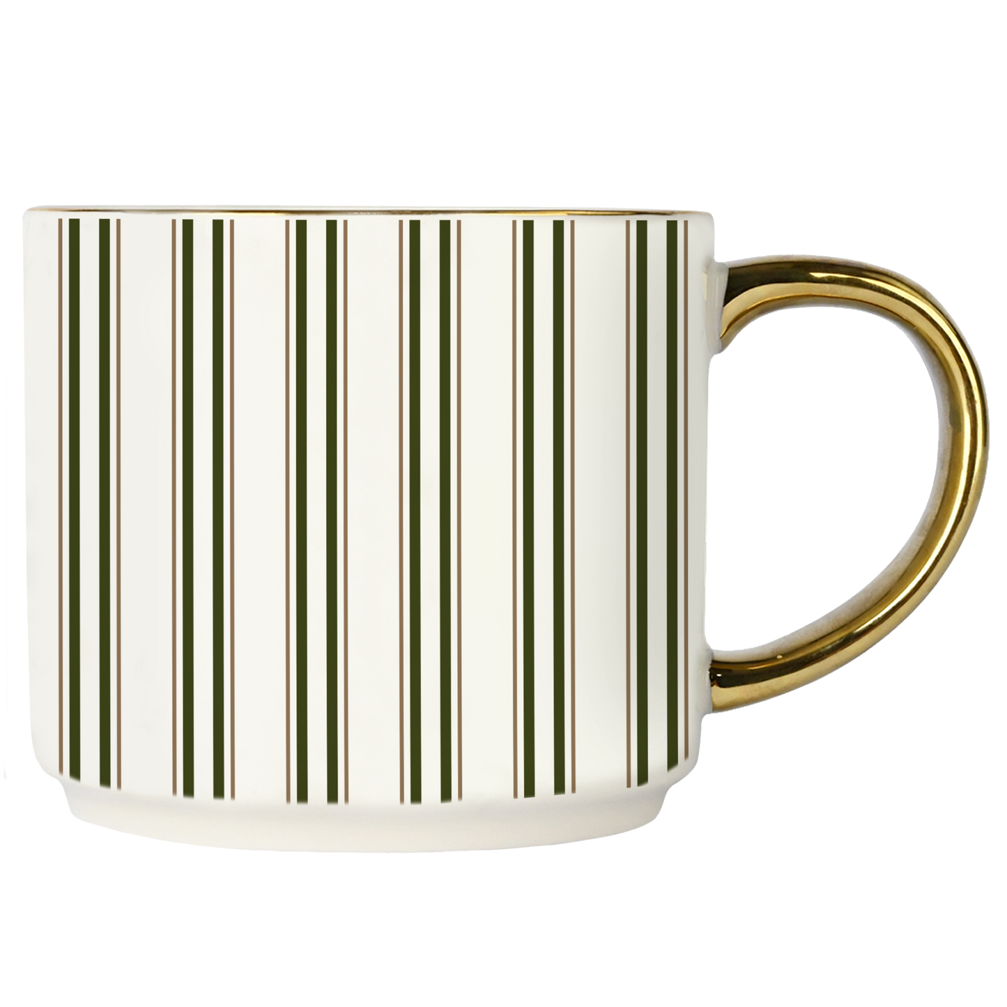Green Stripe Mug