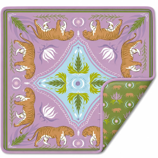 Mahjong Mat - Moon Tiger