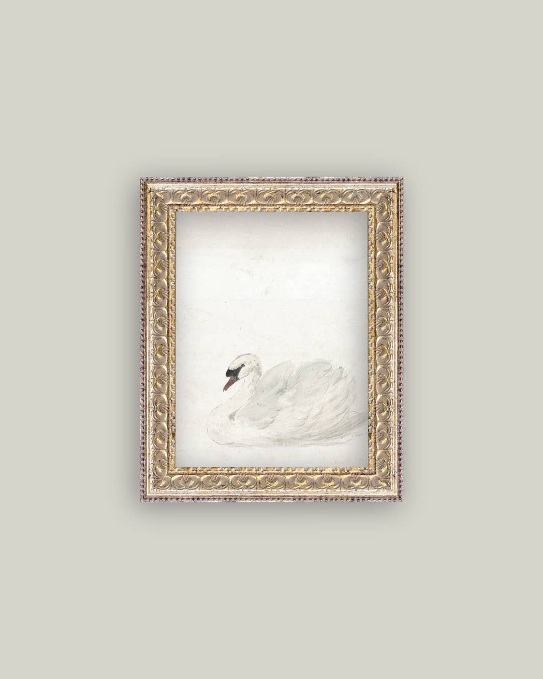 Swan Framed Art - 8x10