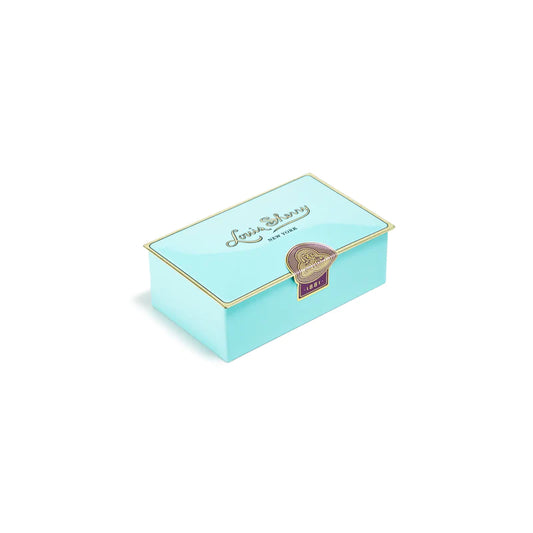 2 Pc Truffle Chocolates - Nile Blue Tin