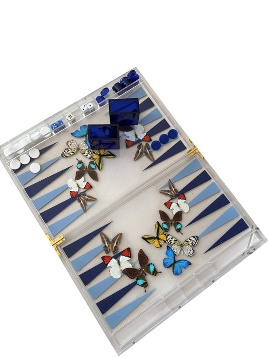 Backgammon Game- Butterfly