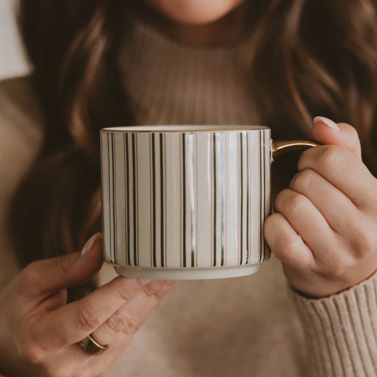Green Stripe Mug