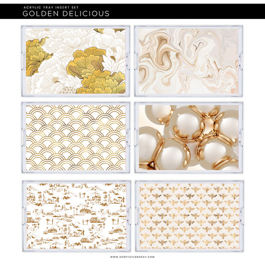 Acrylic Tray Insert 11x17 "Golden Delicious"