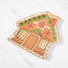 14" Gingerbread House Melamine Platter