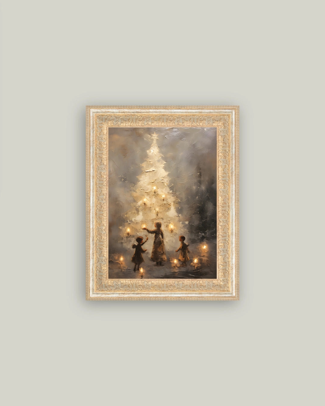 Gold Christmas Tree 14x18