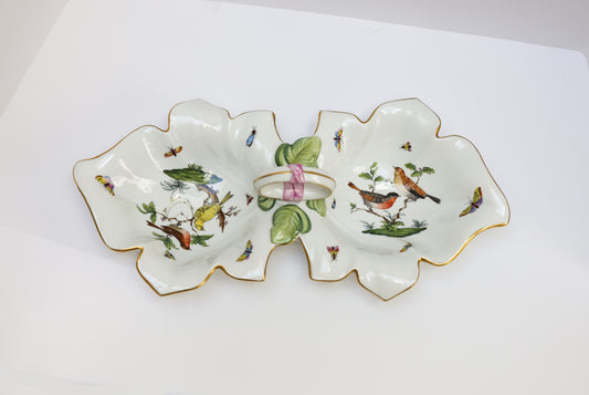 Large Double Dish w/ Handle Rothschild