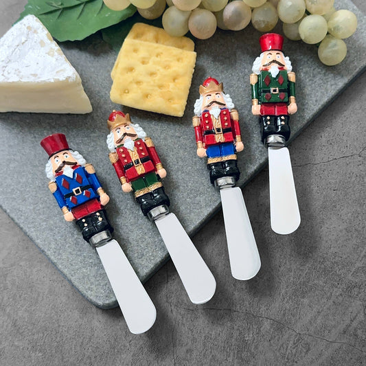 Nutcrackers Polyresin Cheese Spreader