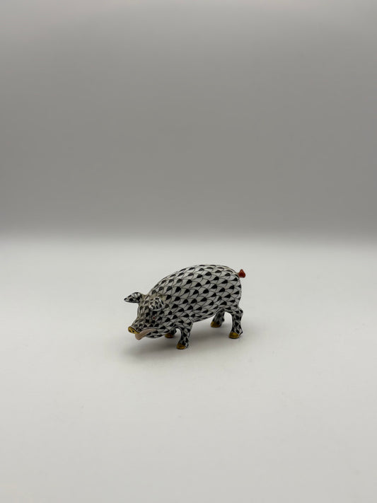Pig Black w/ Rust Accents