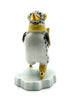 Ice Skating Penguin - Black/Gold
