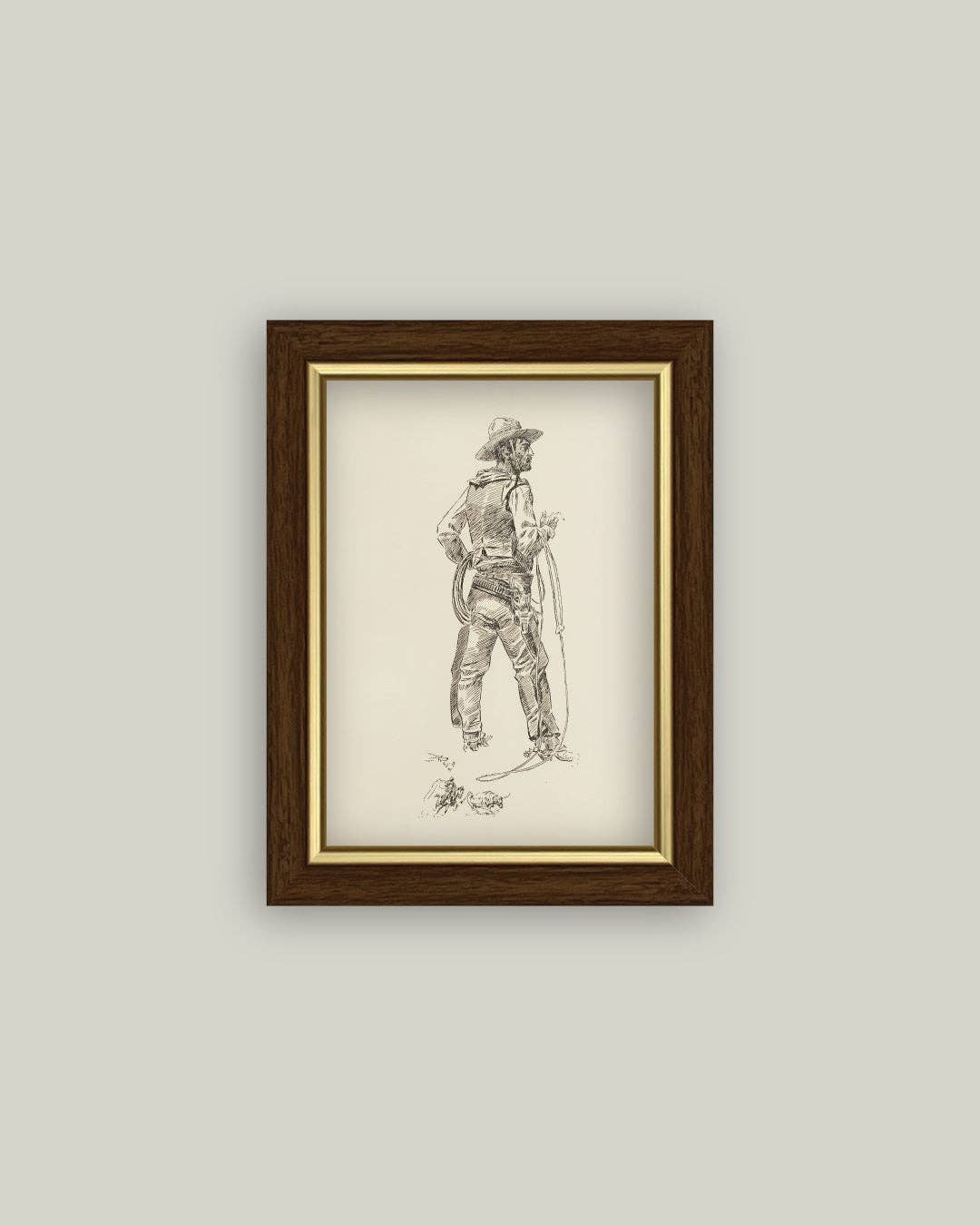 The Cowboy: 4x6