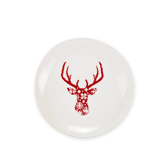 Christmas Stag Plate