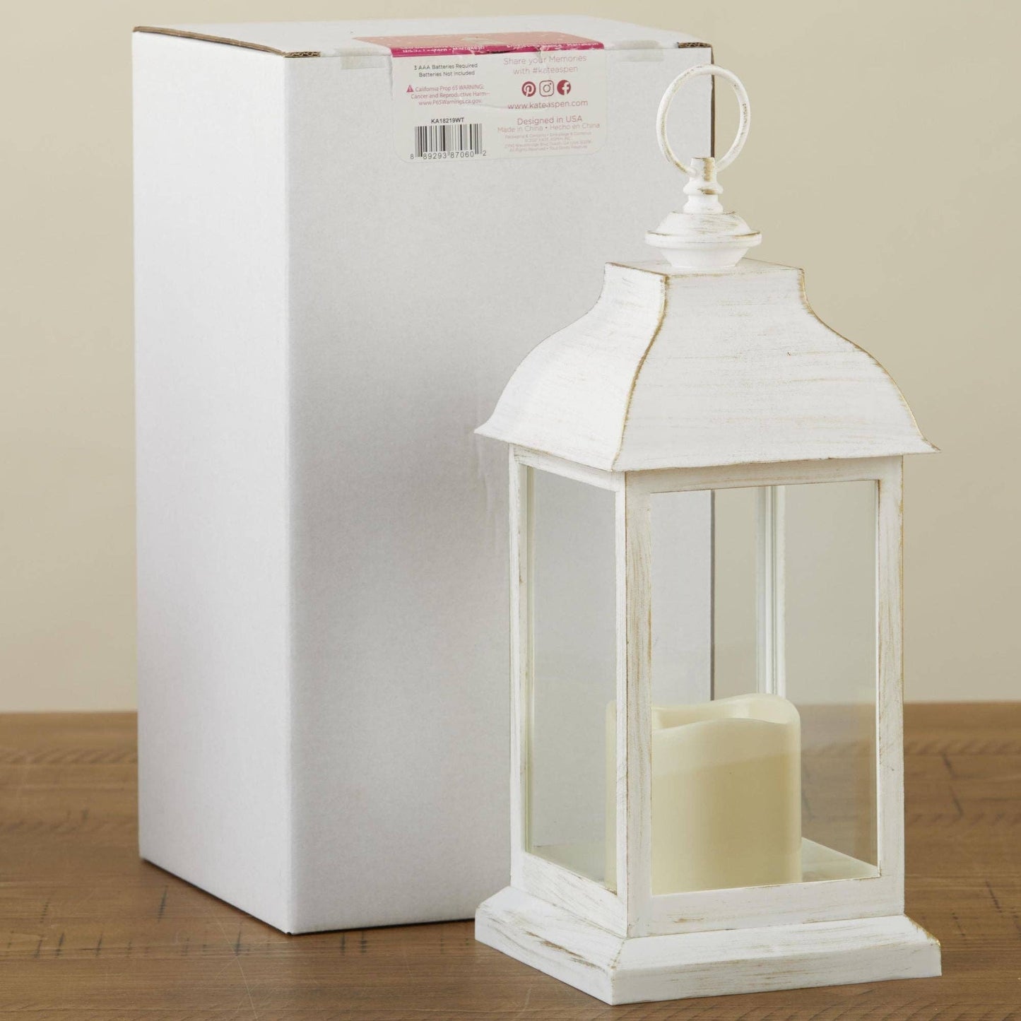 Manchester White Lantern