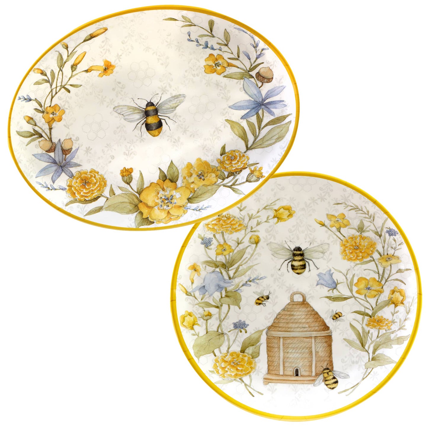 Bee Sweet Oval Platter