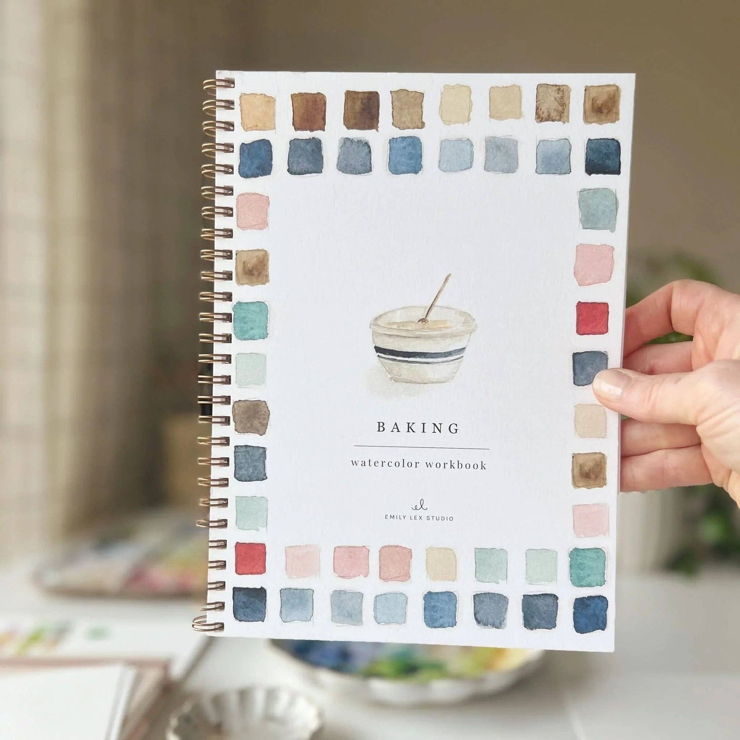 Baking - Watercolor Workbook