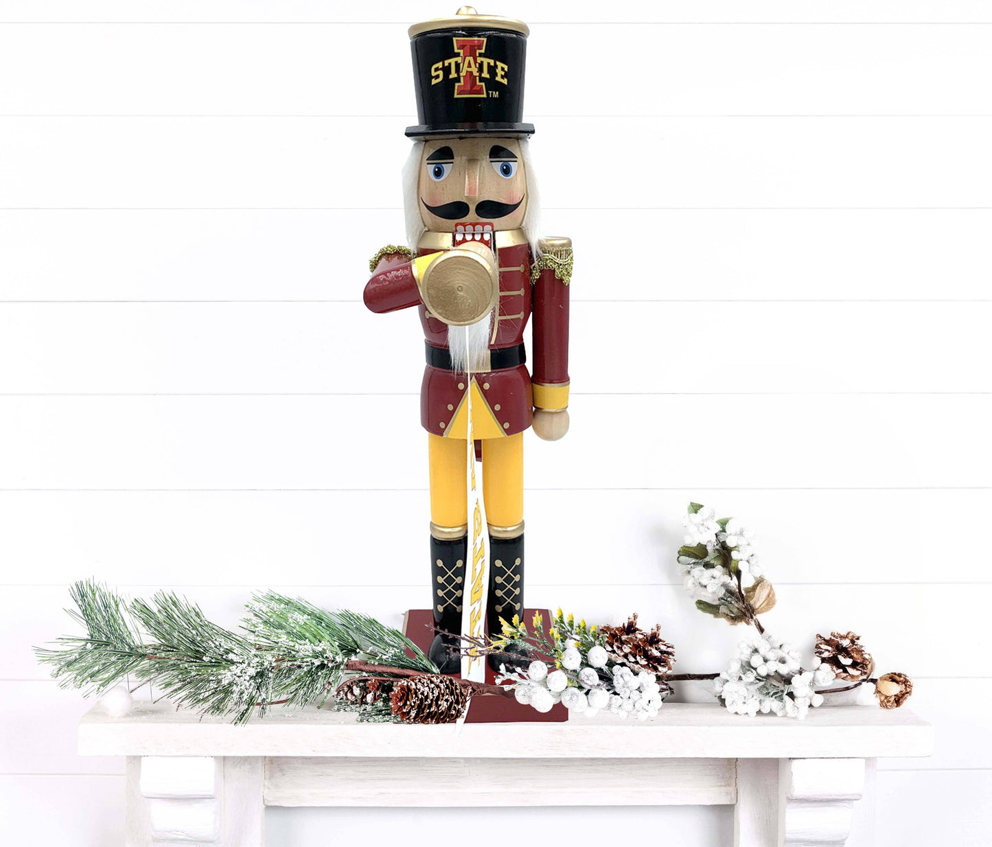 14" Iowa State Bugler Nutcracker