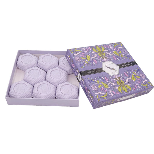 Lavender Honey Soap 1.4oz - Gift Box 8-Bar
