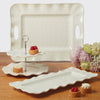 Perlette Cream 2-Tier Server