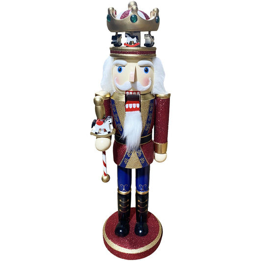 14" Merry Go Round Nutcracker