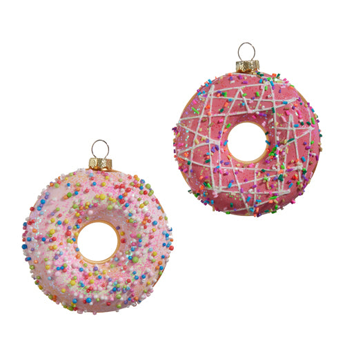 Donut Ornament - 4" D
