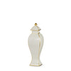 Gold Accent Decorative Ginger Jar