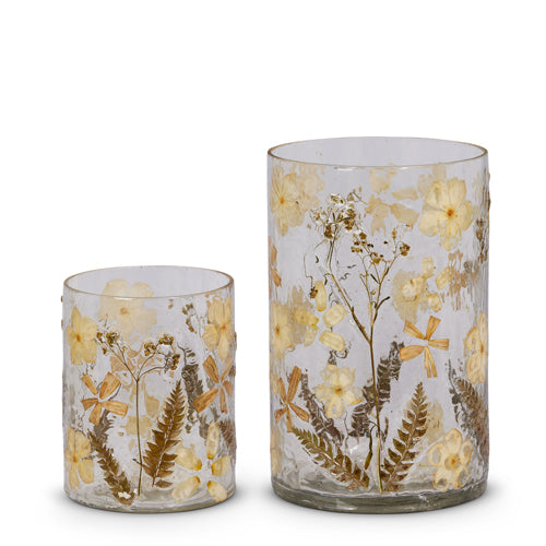 Dried Floral Container - Gold