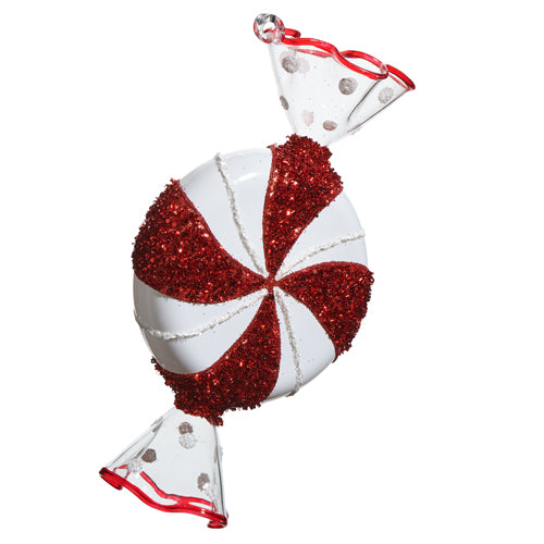 Peppermint Swirl Candy Ornament - 5.75"