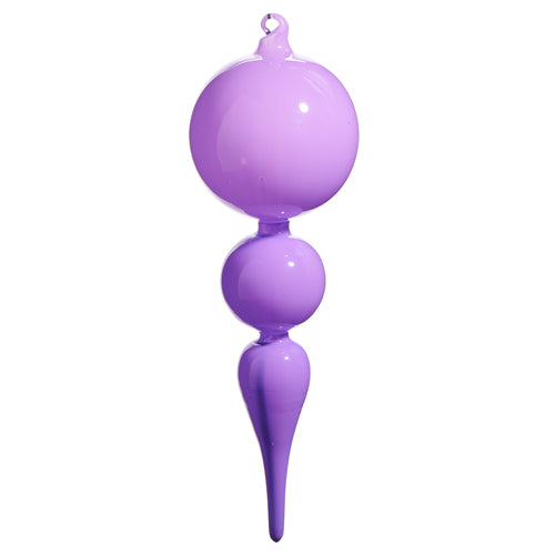 Bright Purple Finial Ornament - 10"L