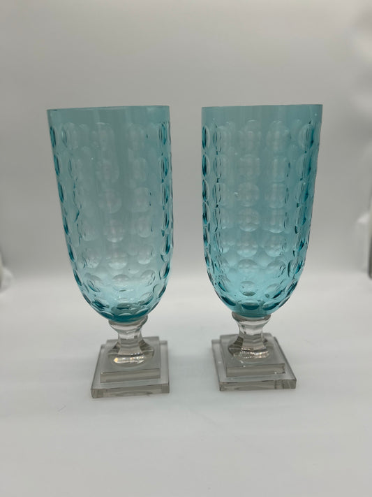 Pair of Bubble Sky Blue Hurricanes