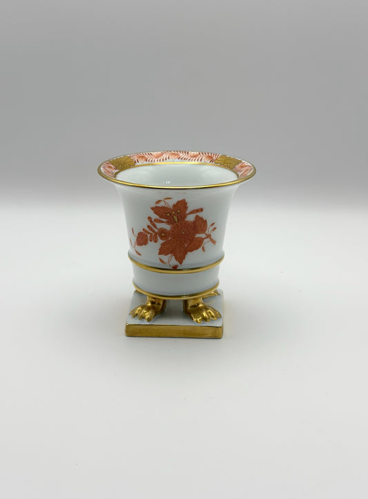 Mini Cachepot Chinese Bouquet Rust