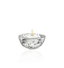 Round Crystal Tea Light Candle Holders - S/2
