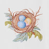 Nest Towel - Hand Embroidered
