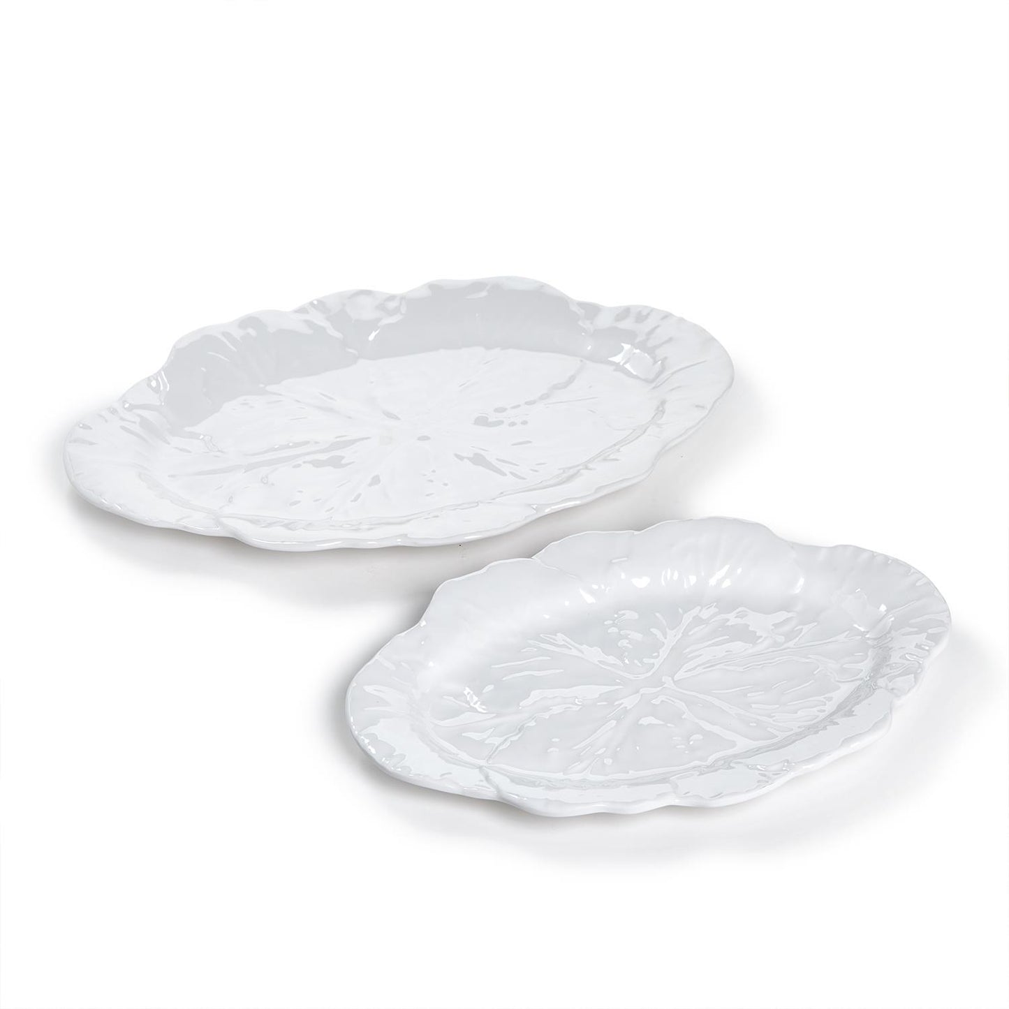 Cabbage Melamine Serving Tray Small