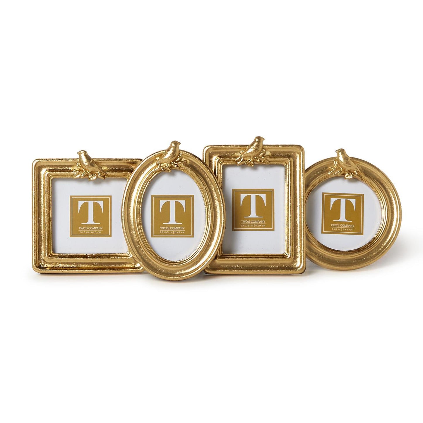 Gold Bird Photo Frames