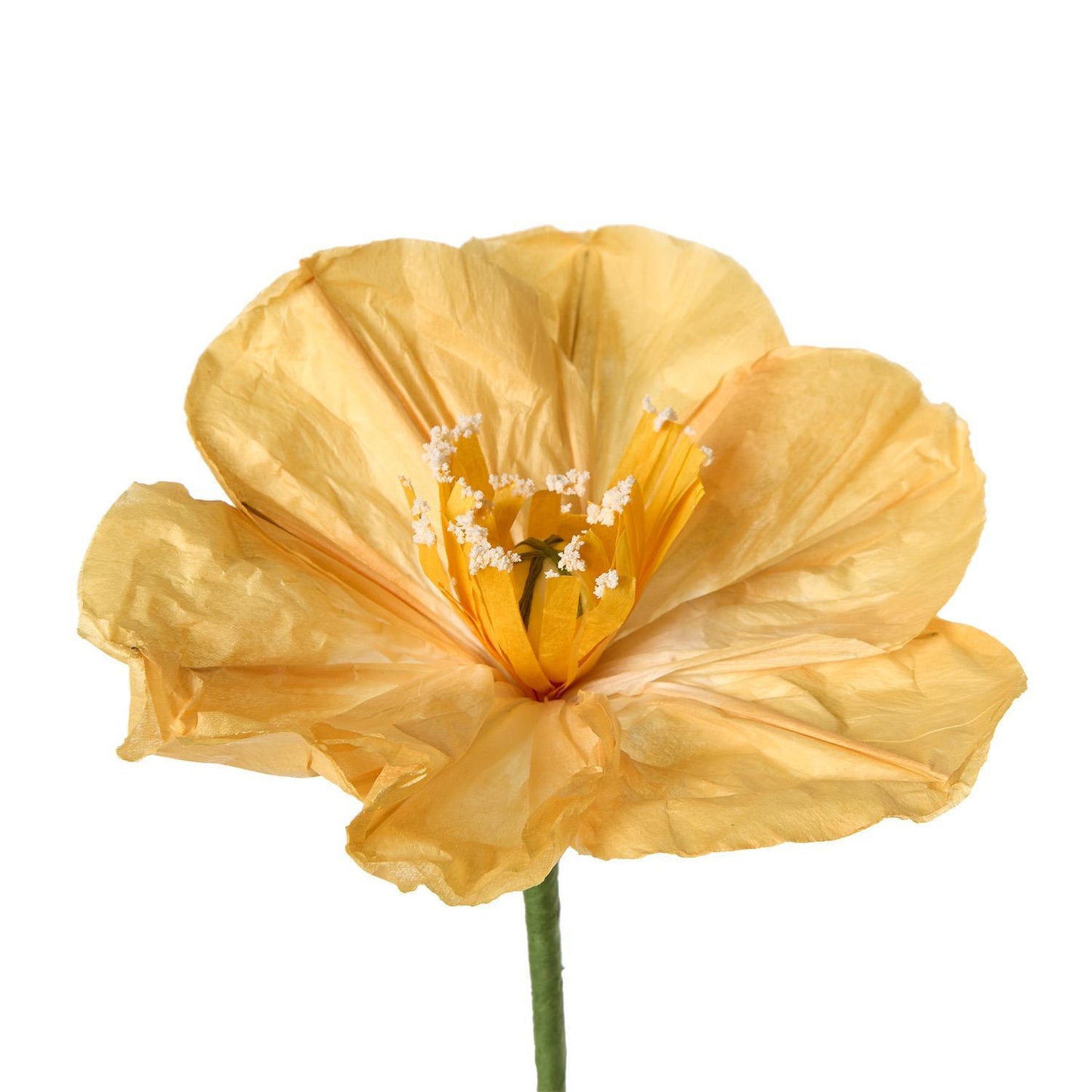 Hand-Crafted Paper Flower with Base