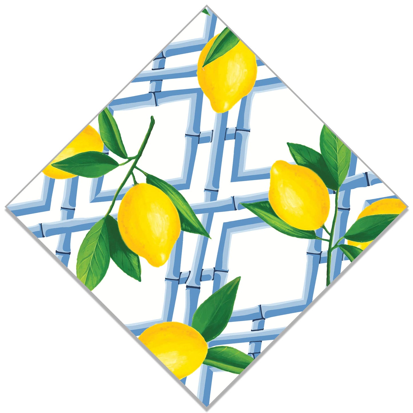 Paper Cocktail Napkins | Lemon Bamboo