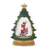 12.25" Snow Globe Tree w/ Cardinals