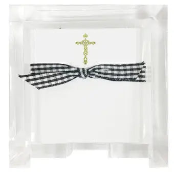 Ornate Cross Mini Notepad Refill