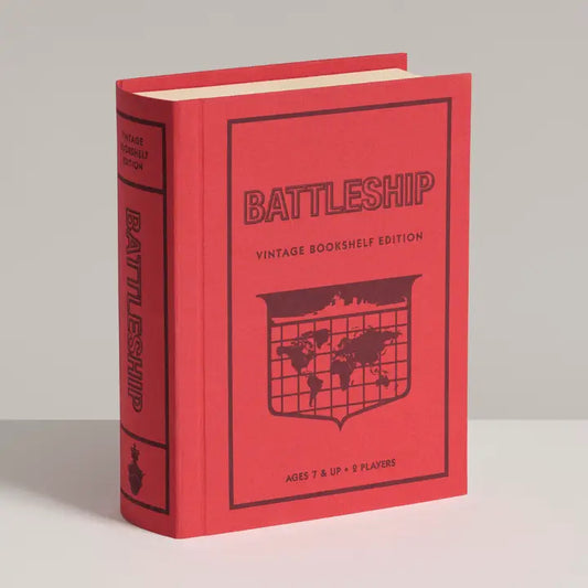 Vintage Bookshelf Edition Game - BATTLESHIP