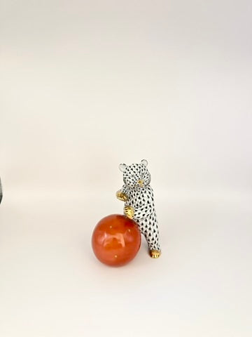 Bear with Ball Black