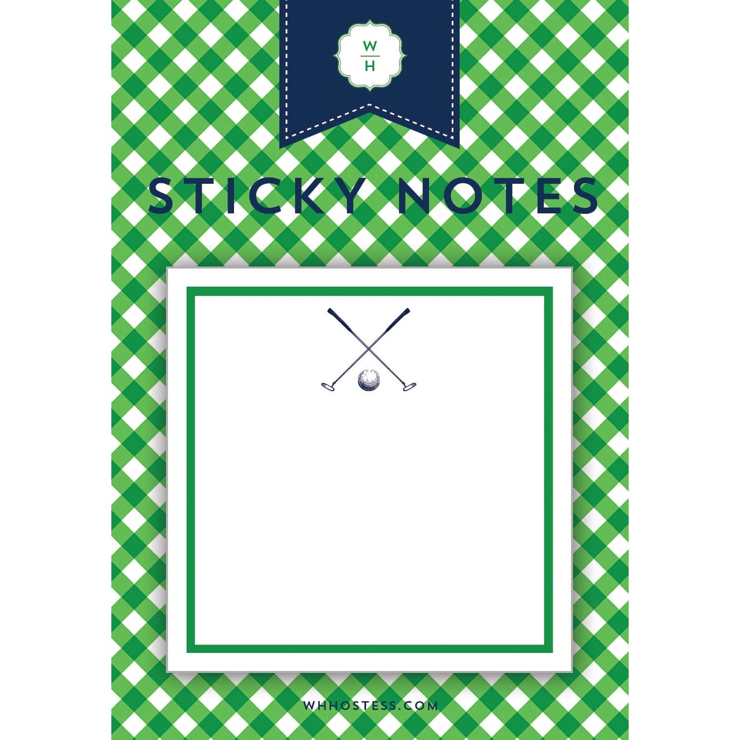 Golf Single Sticky Notes