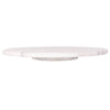 Matte White Marble Lazy Susan