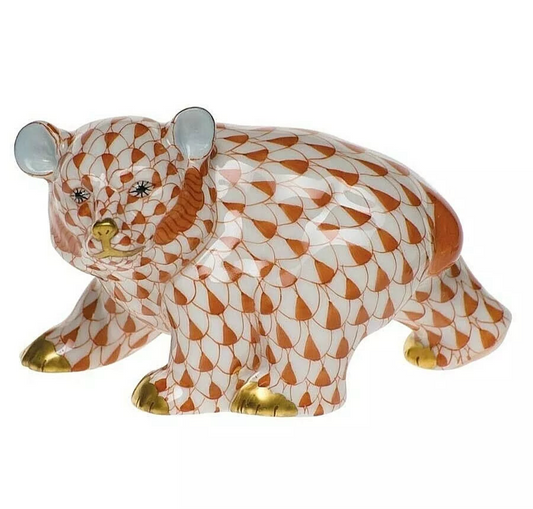 Baby Bear Walking Rust