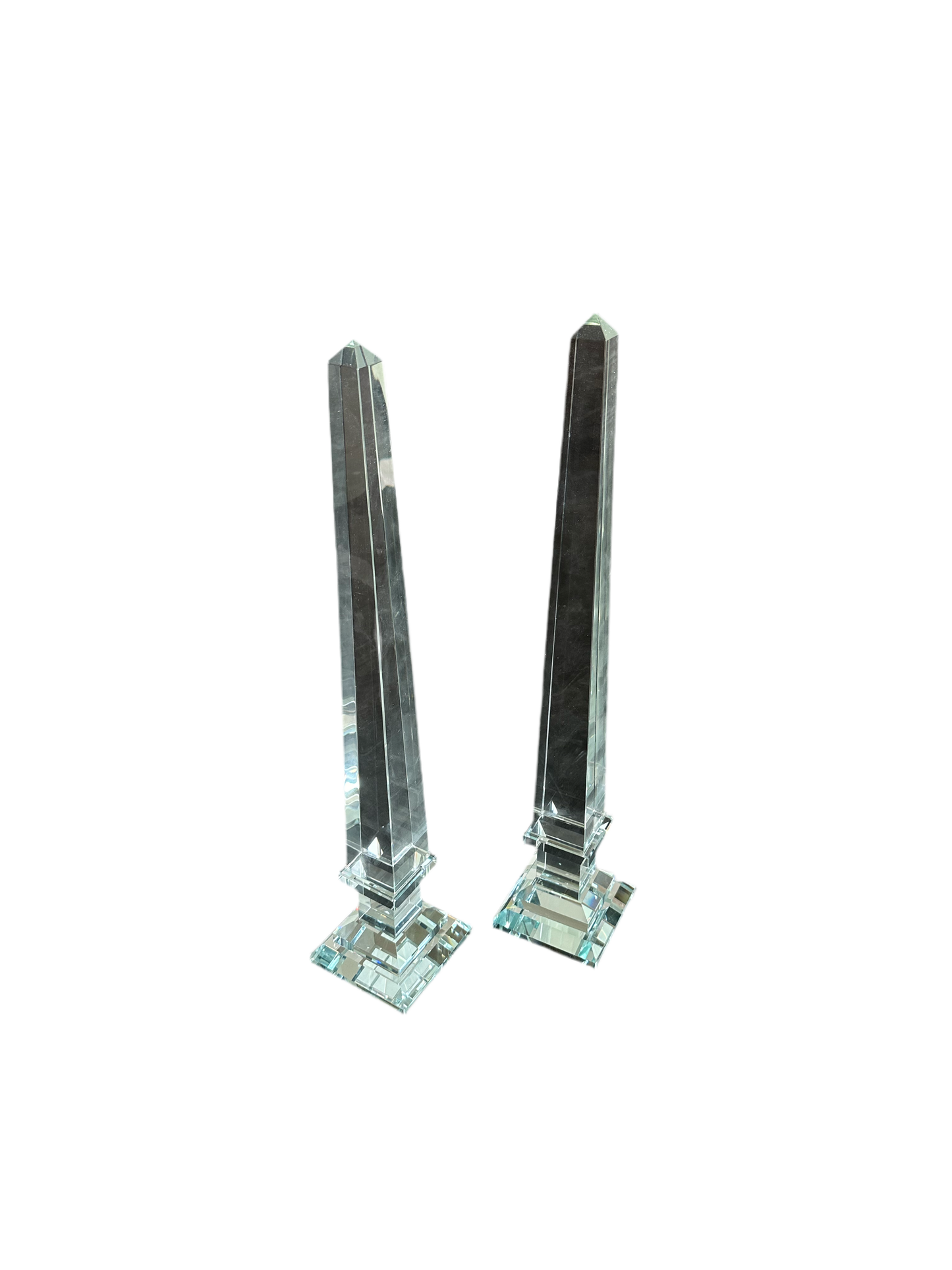 Lucent 20" Obelisk, Pair