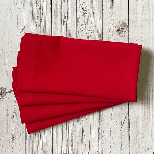 Red Napkin S/4