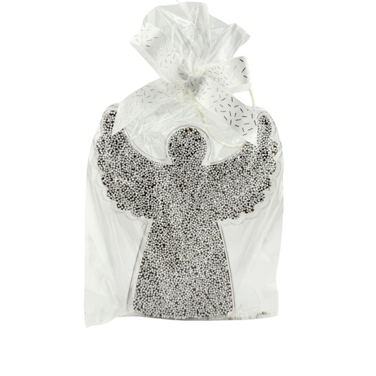 Silver Angel Ornament Holiday Candy