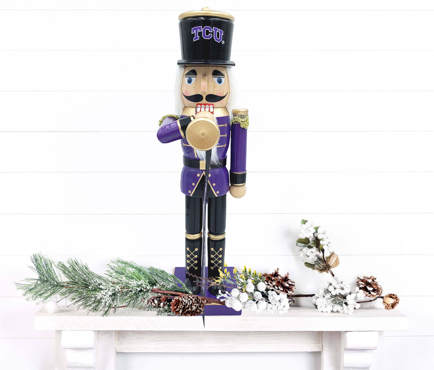 14" TCU Bugler Nutcracker